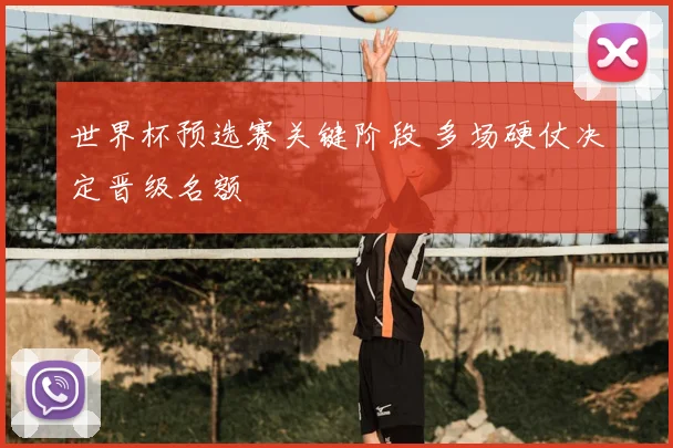 世界杯预选赛关键阶段 多场硬仗决定晋级名额