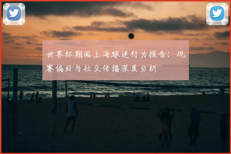 世界杯期间上海球迷行为报告：观赛偏好与社交传播深度分析