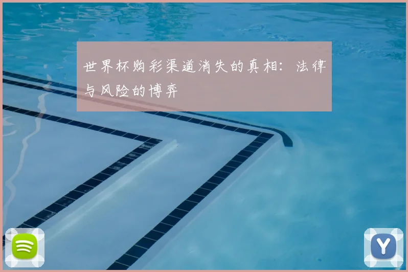 世界杯购彩渠道消失的真相：法律与风险的博弈