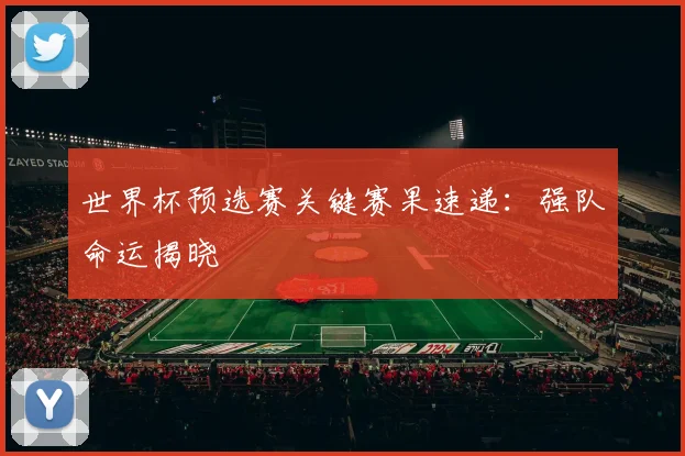 世界杯预选赛关键赛果速递:强队命运揭晓