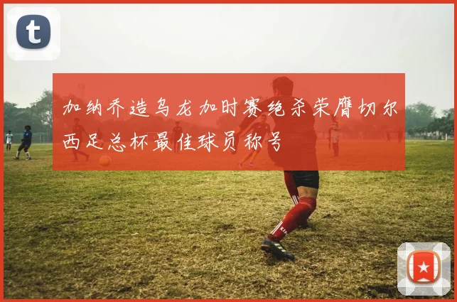 加纳乔造乌龙加时赛绝杀荣膺切尔西足总杯最佳球员称号
